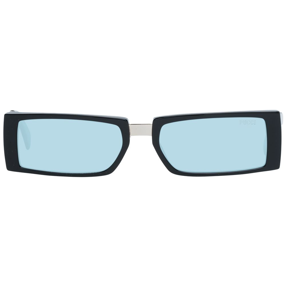 Sonnenbrille aus schwarzem Kunststoff