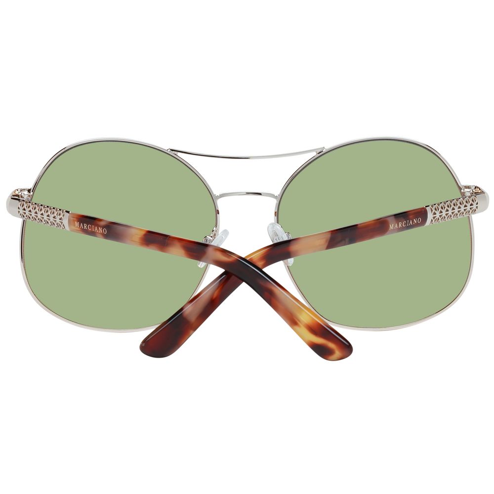 Roségoldene Sonnenbrille aus Metall