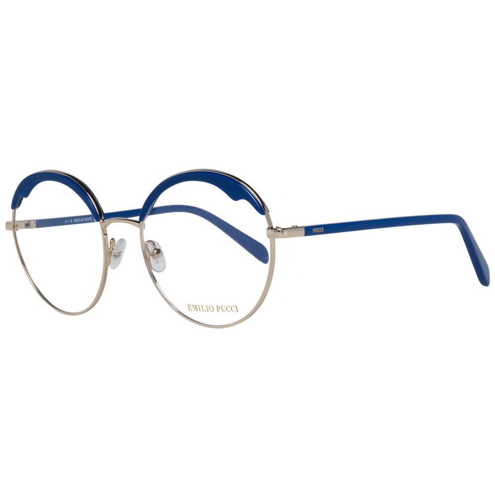Blaue Metall- & Kunststoffbrille (Fassungen)