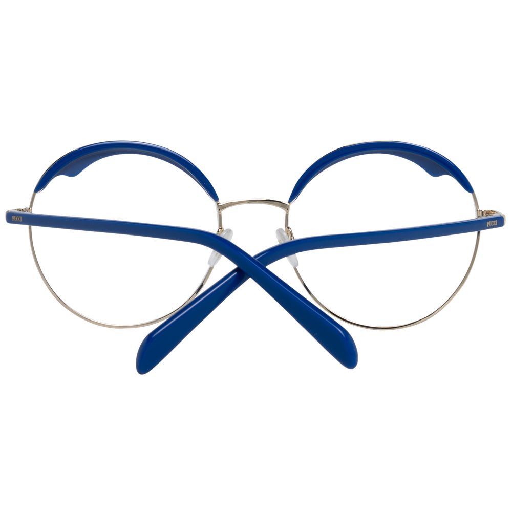 Blaue Metall- & Kunststoffbrille (Fassungen)