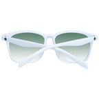 Weiße Plastiksonnenbrille