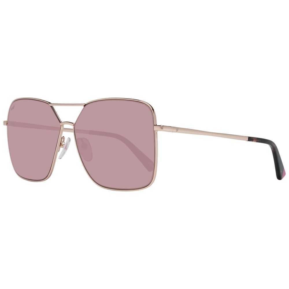 Sonnenbrille Metall Roségold