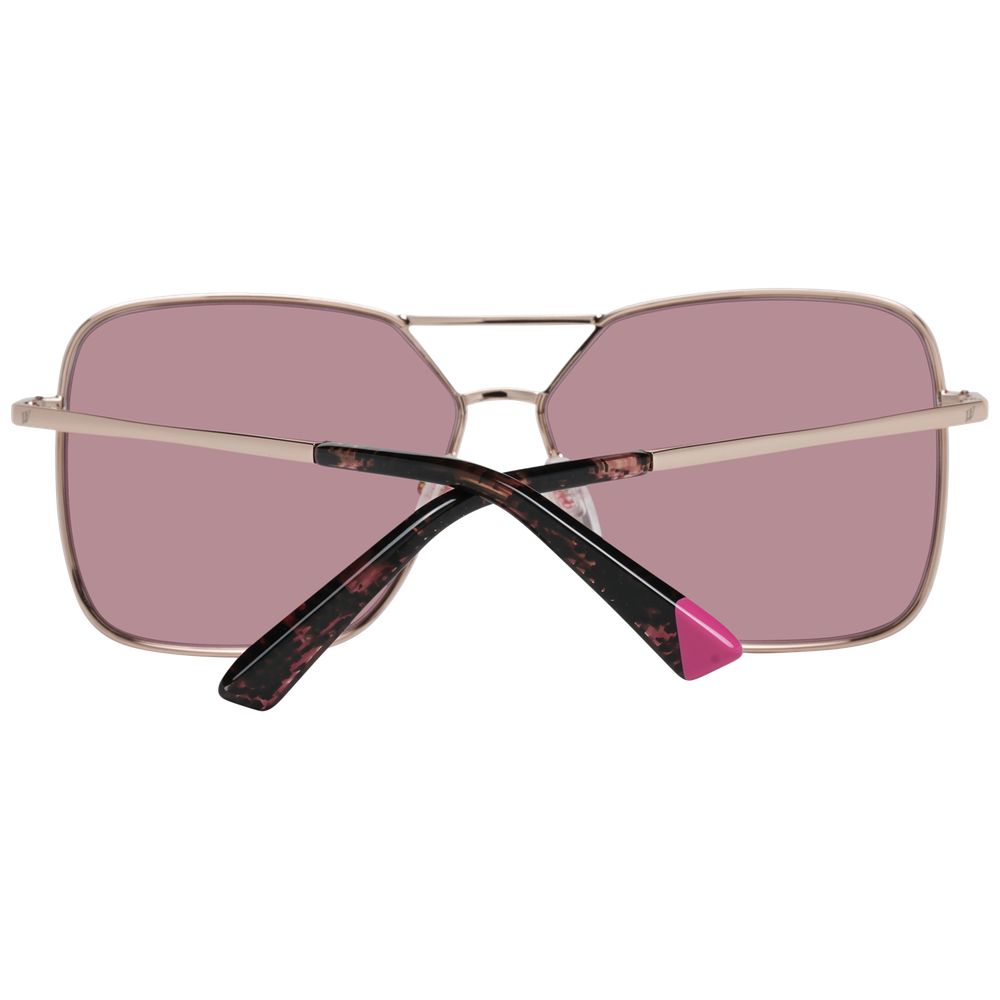 Sonnenbrille Metall Roségold