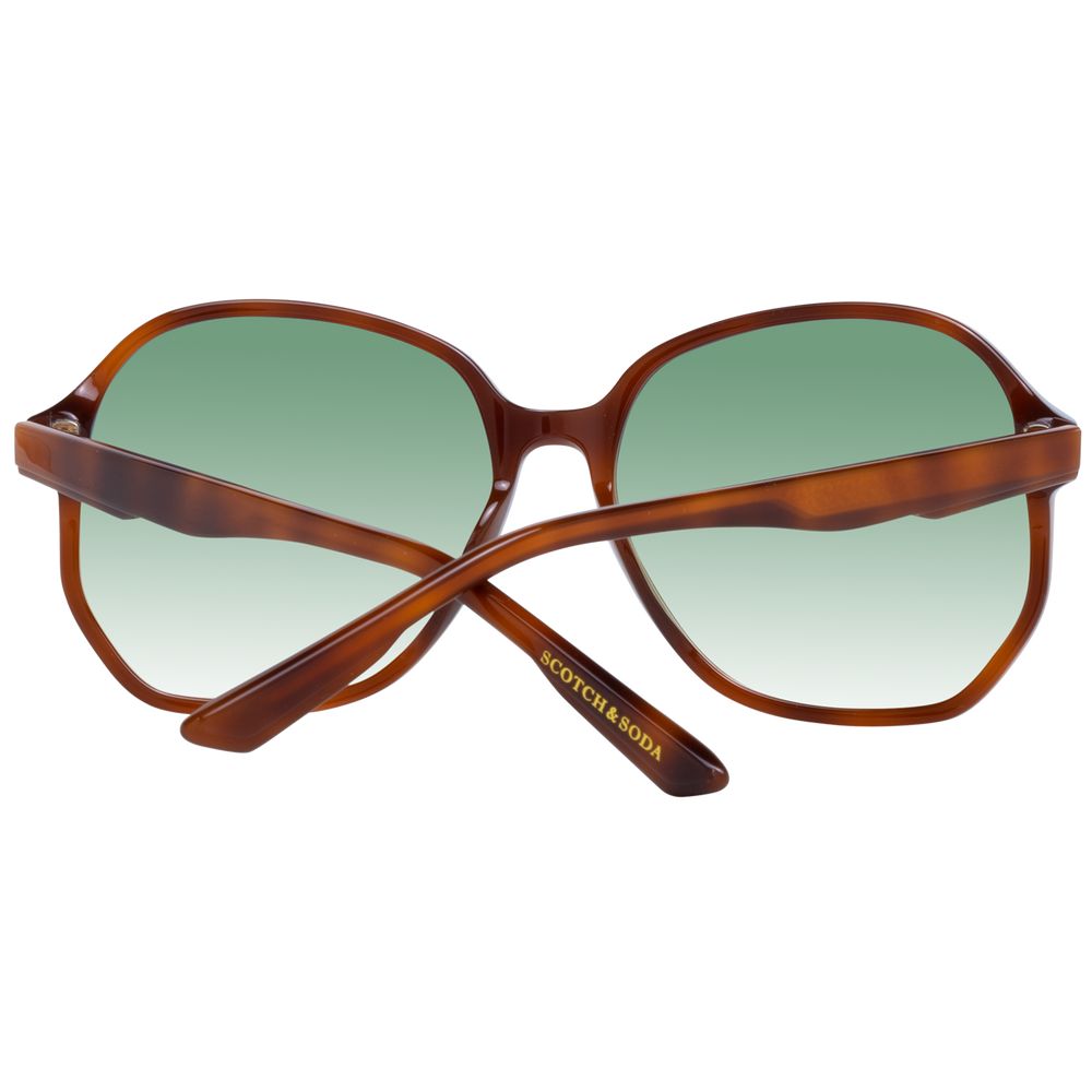 Braune Azetat-Sonnenbrille
