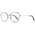 Brille mit schwarzem Metall- und Kunststoffgestell