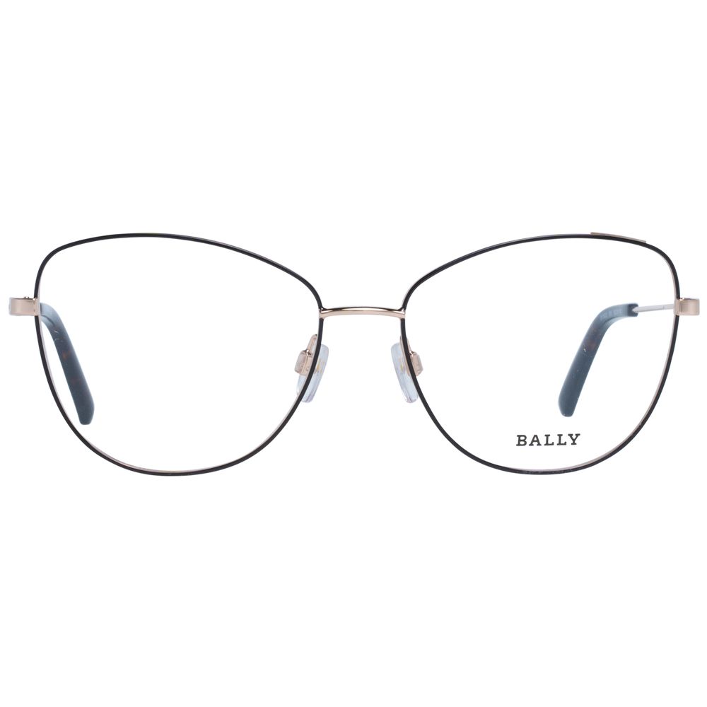 Brille mit schwarzem Metall- und Kunststoffgestell