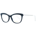 Brille (Gestell) aus schwarzem Metall und Kunststoff