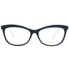 Brille (Gestell) aus schwarzem Metall und Kunststoff