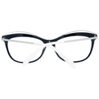 Brille (Gestell) aus schwarzem Metall und Kunststoff