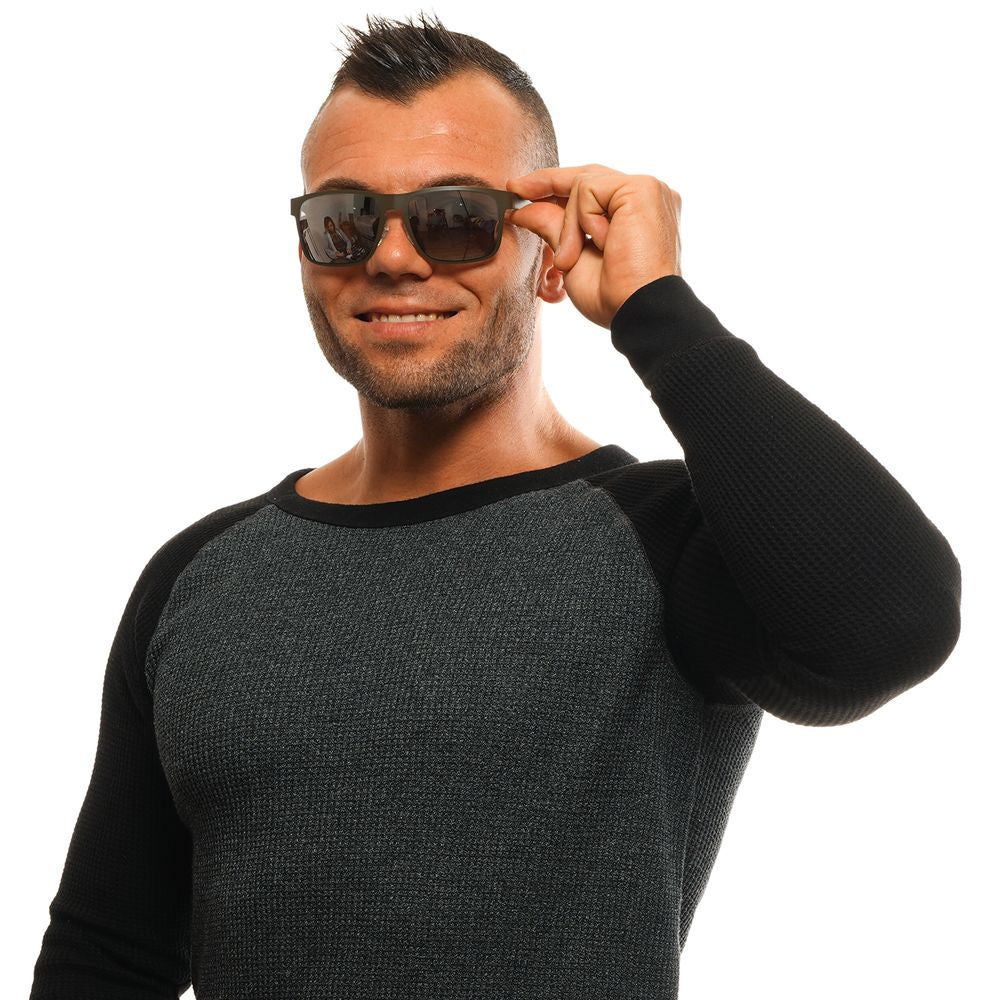 Graumetallsonnenbrille