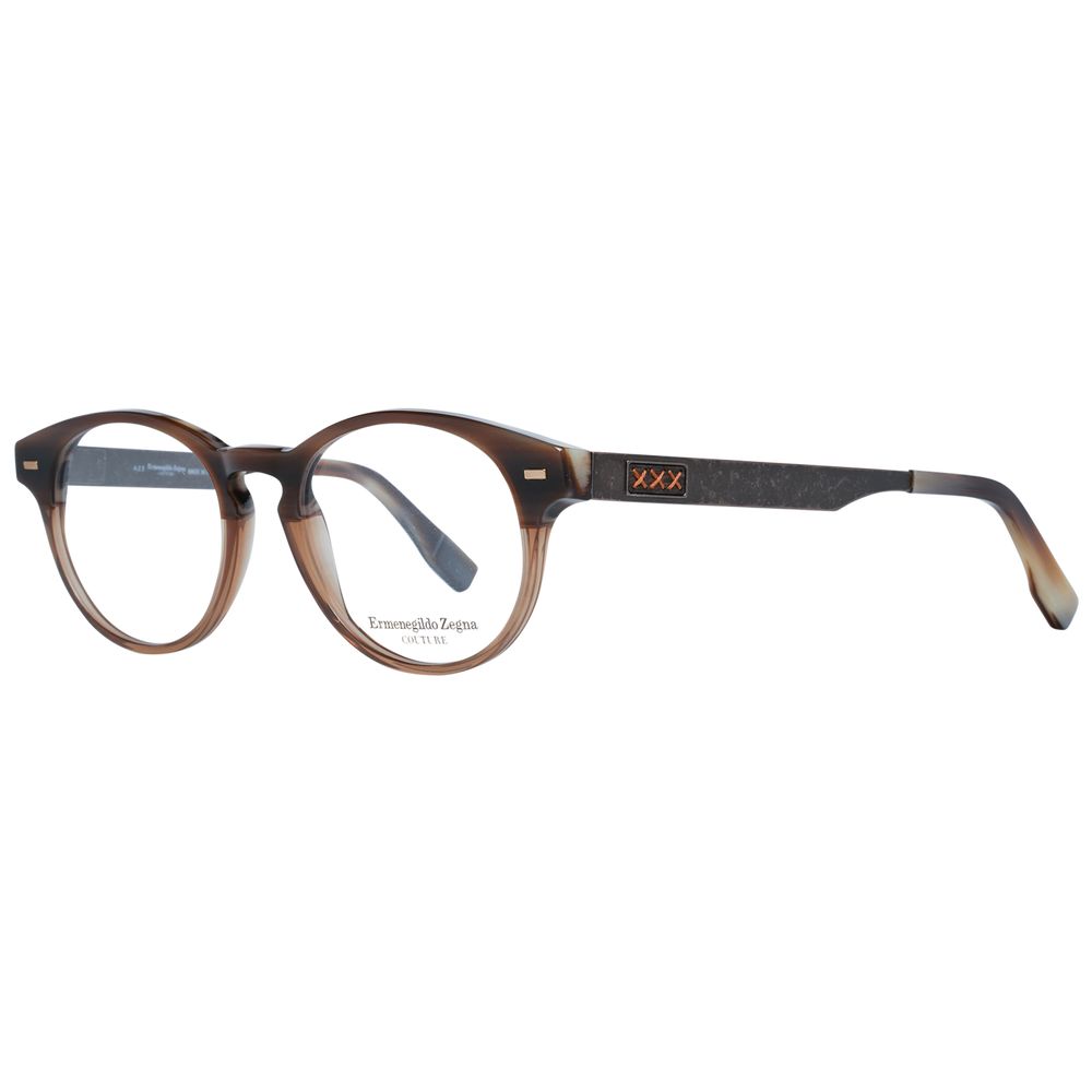 Braune Kunststoffbrille