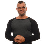 Braune Kunststoffbrille