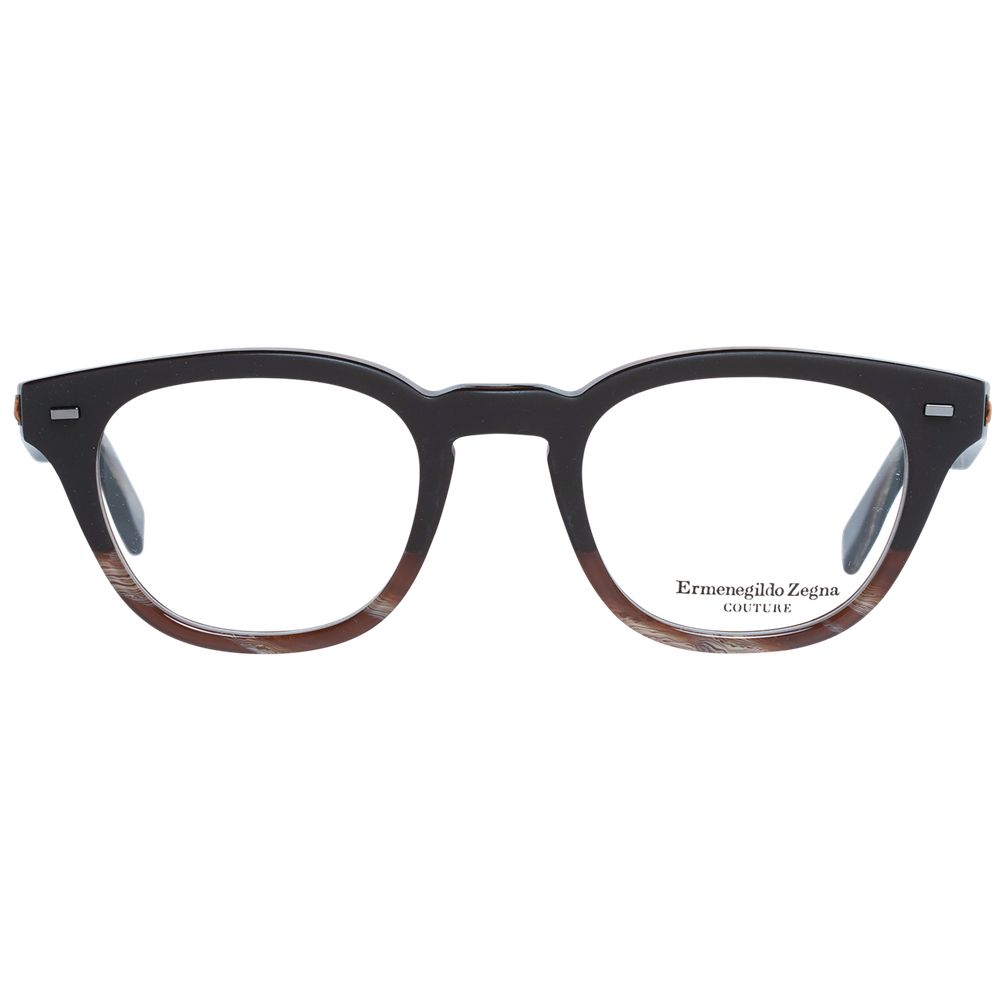 Braune Kunststoffbrille (Fassung)