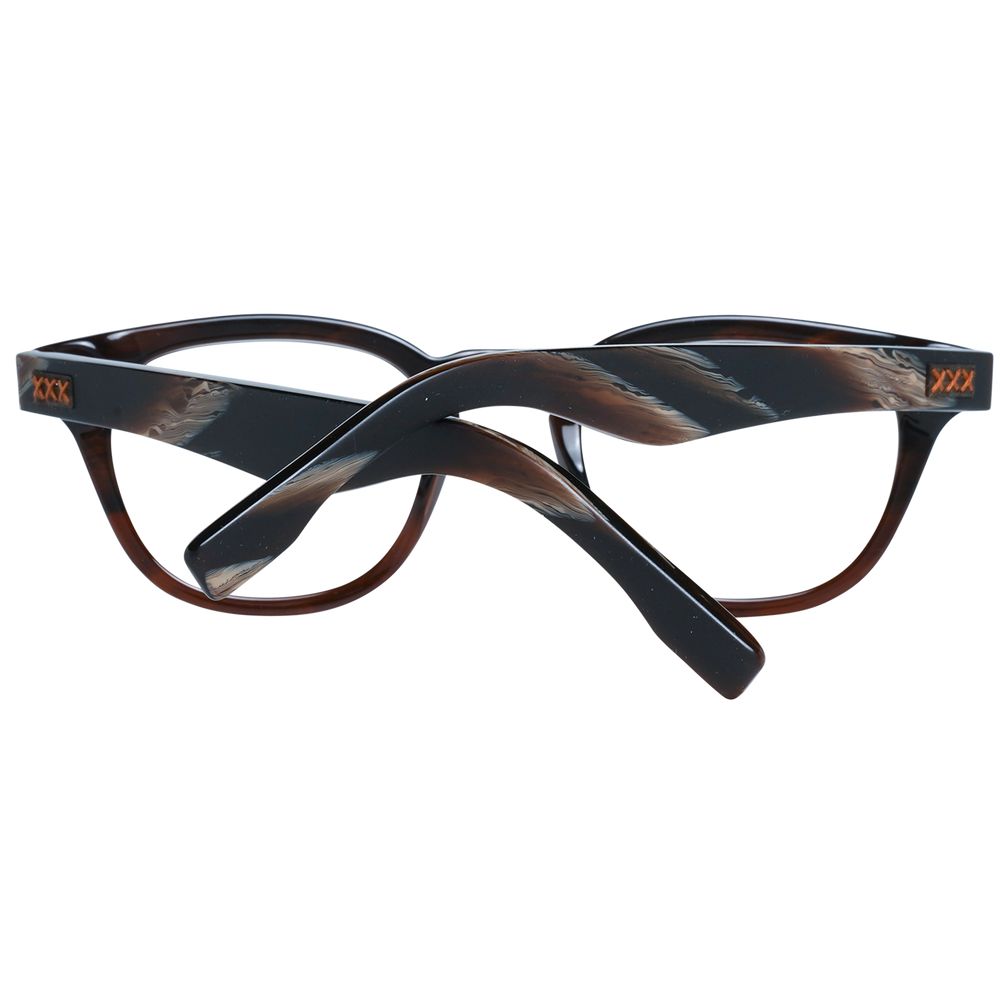 Braune Kunststoffbrille (Fassung)