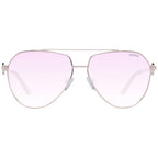 Rose Gold Metal Sunglasses
