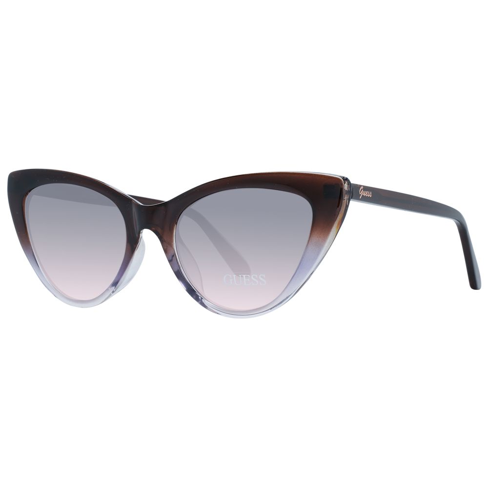 Sonnenbrille aus braunem Kunststoff