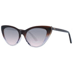 Sonnenbrille aus braunem Kunststoff