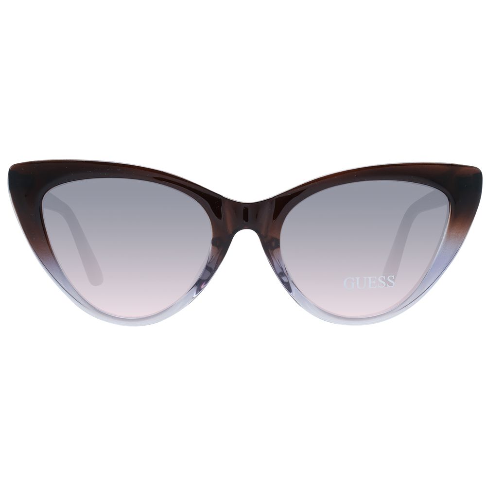 Sonnenbrille aus braunem Kunststoff