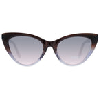 Sonnenbrille aus braunem Kunststoff