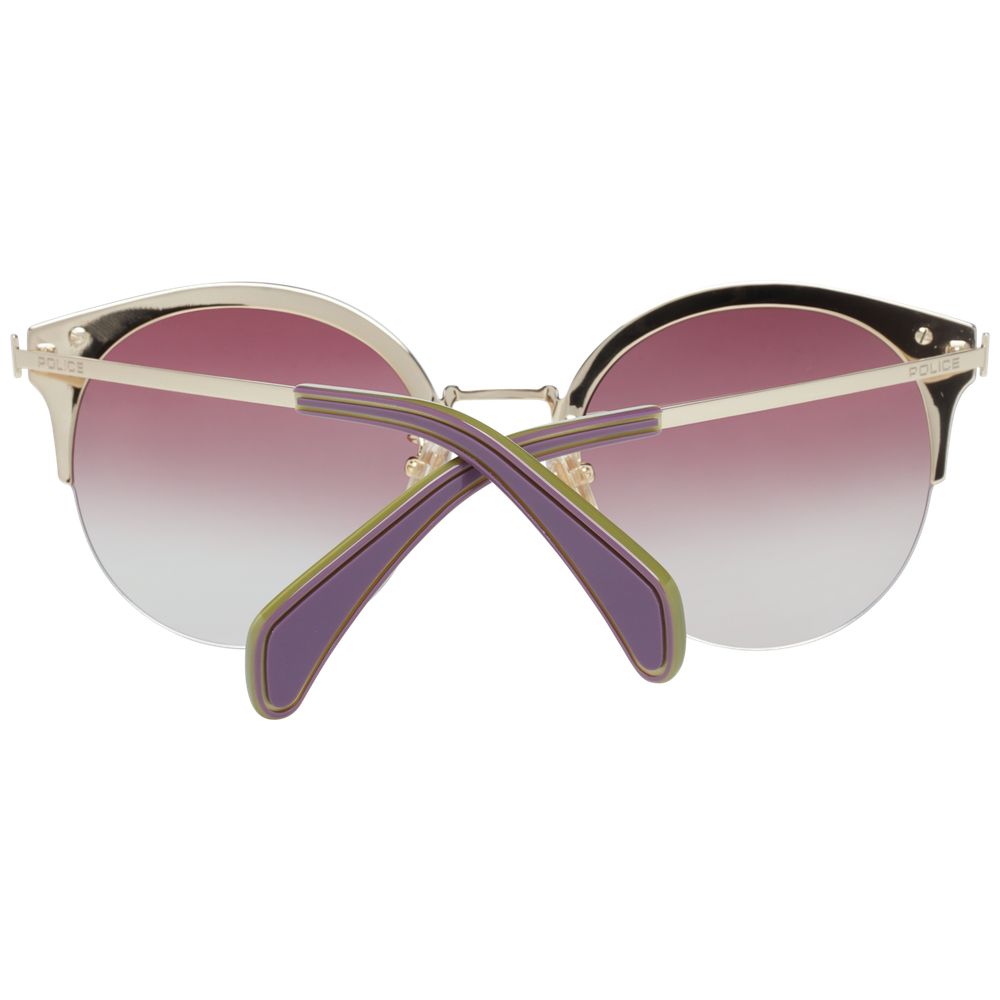 Sonnenbrille aus Gold, Metall und Kunststoff