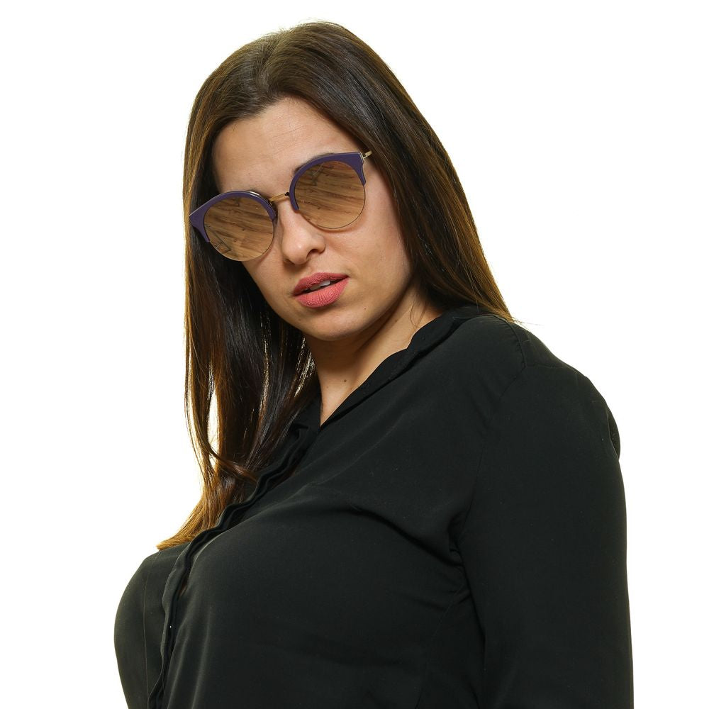 Sonnenbrille aus Gold, Metall und Kunststoff