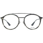 Brille mit grauem Metall- und Kunststoffrahmen