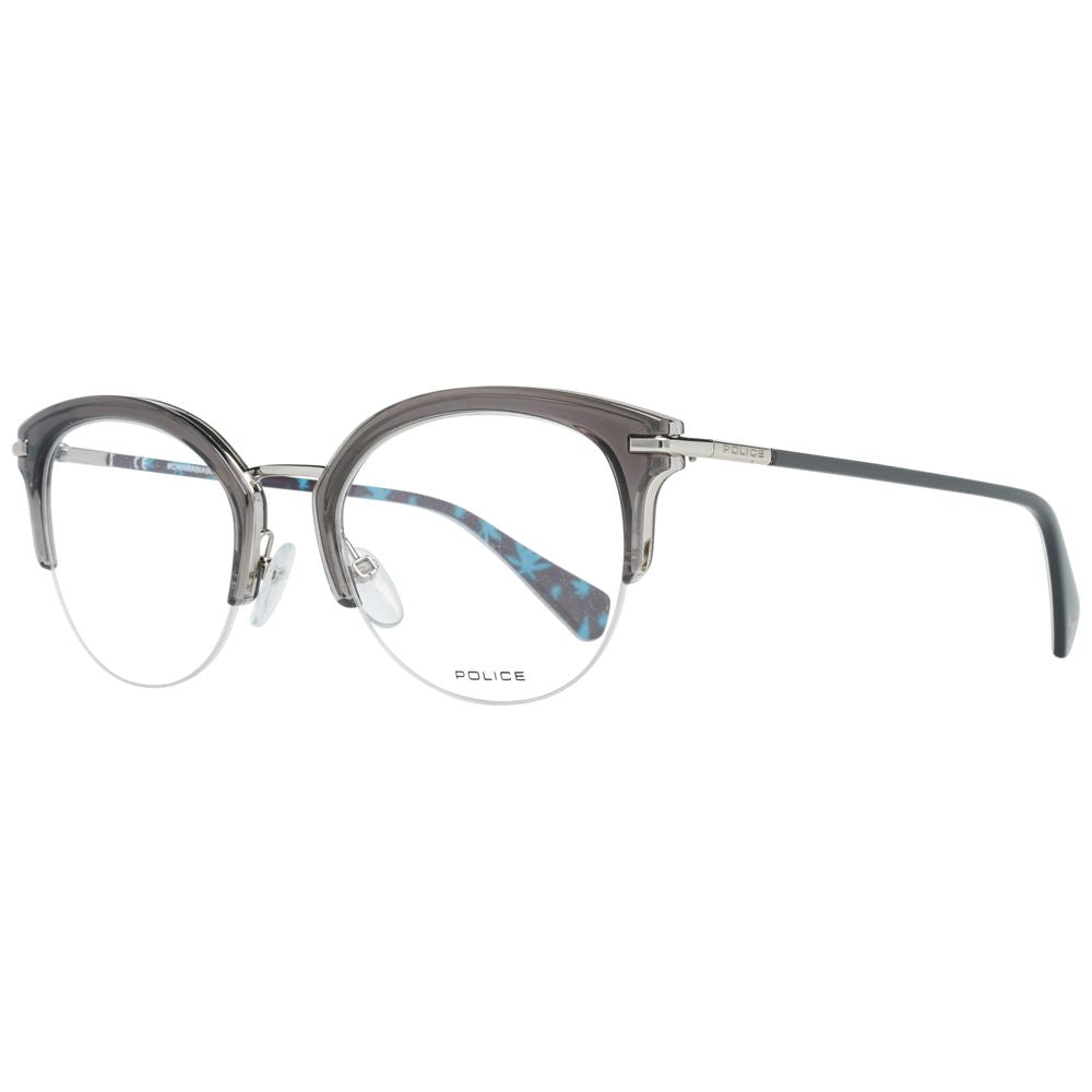 Graue Brille aus Metall und Kunststoff (Fassungen)