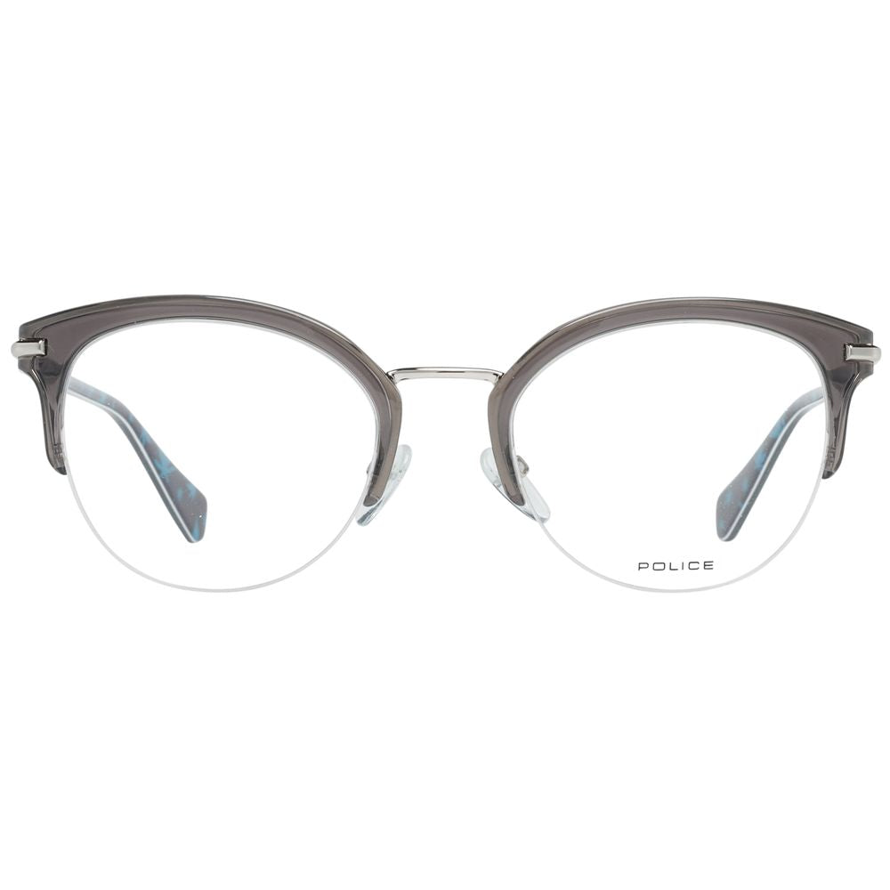 Graue Brille aus Metall und Kunststoff (Fassungen)