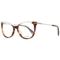 Braune Brille aus Metall und Kunststoff (Fassungen)