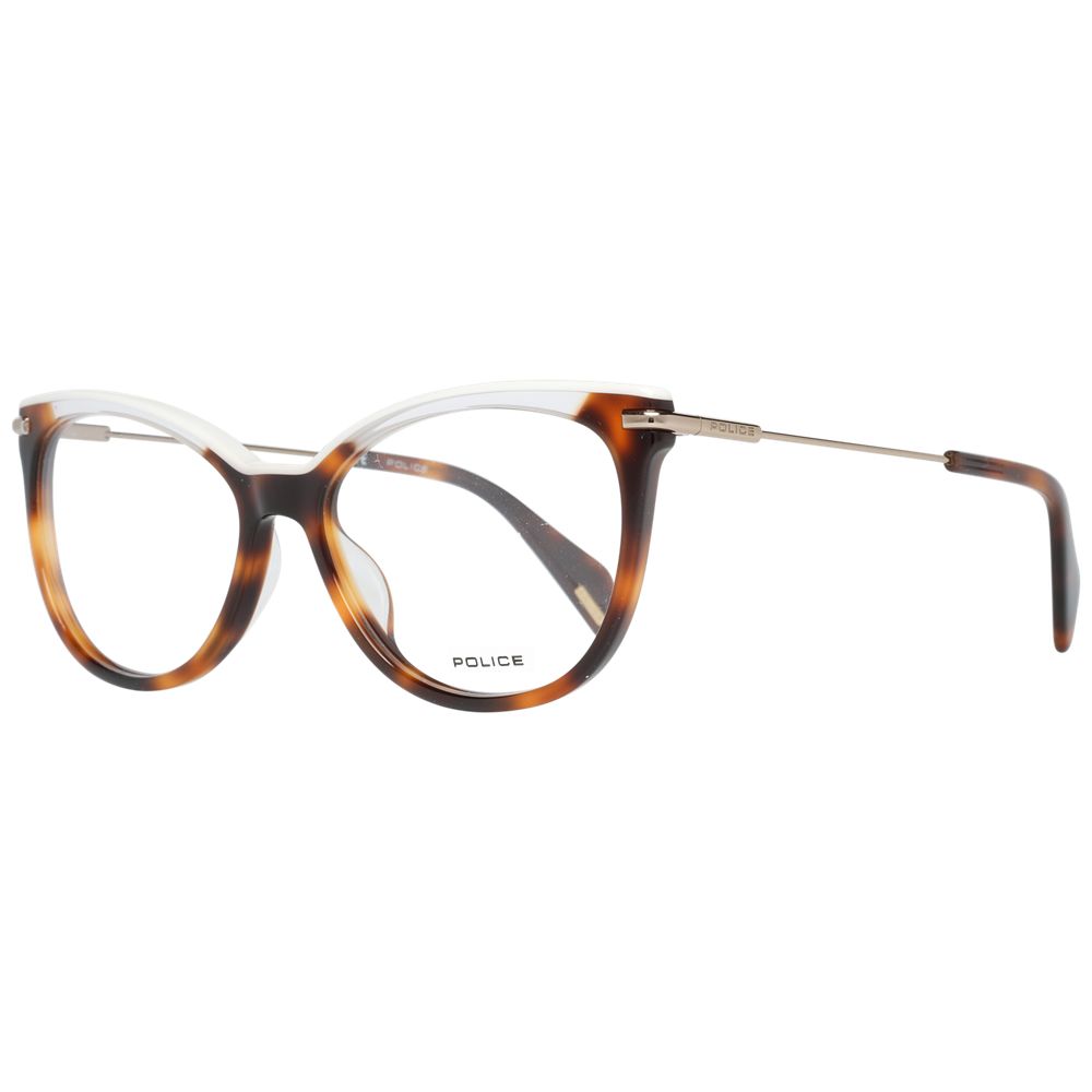 Braune Brille aus Metall und Kunststoff (Fassungen)
