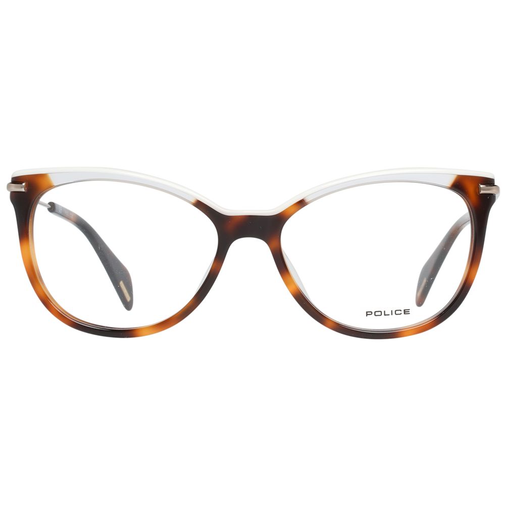 Braune Brille aus Metall und Kunststoff (Fassungen)