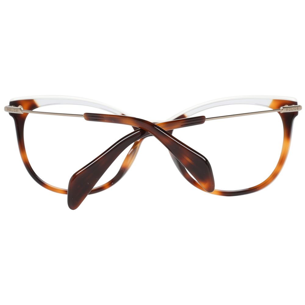 Braune Brille aus Metall und Kunststoff (Fassungen)