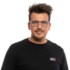 Graue Brillen aus Metall & Kunststoff (Fassungen)