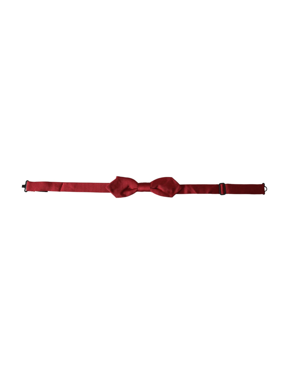 Rote Seidenjacquard verstellbare Herrenfliege