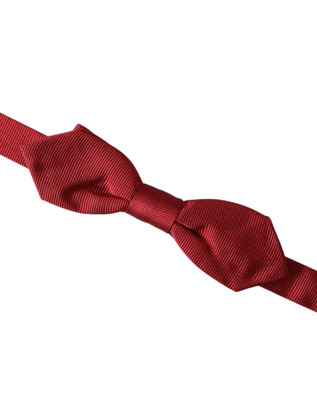Rote Seidenjacquard verstellbare Herrenfliege