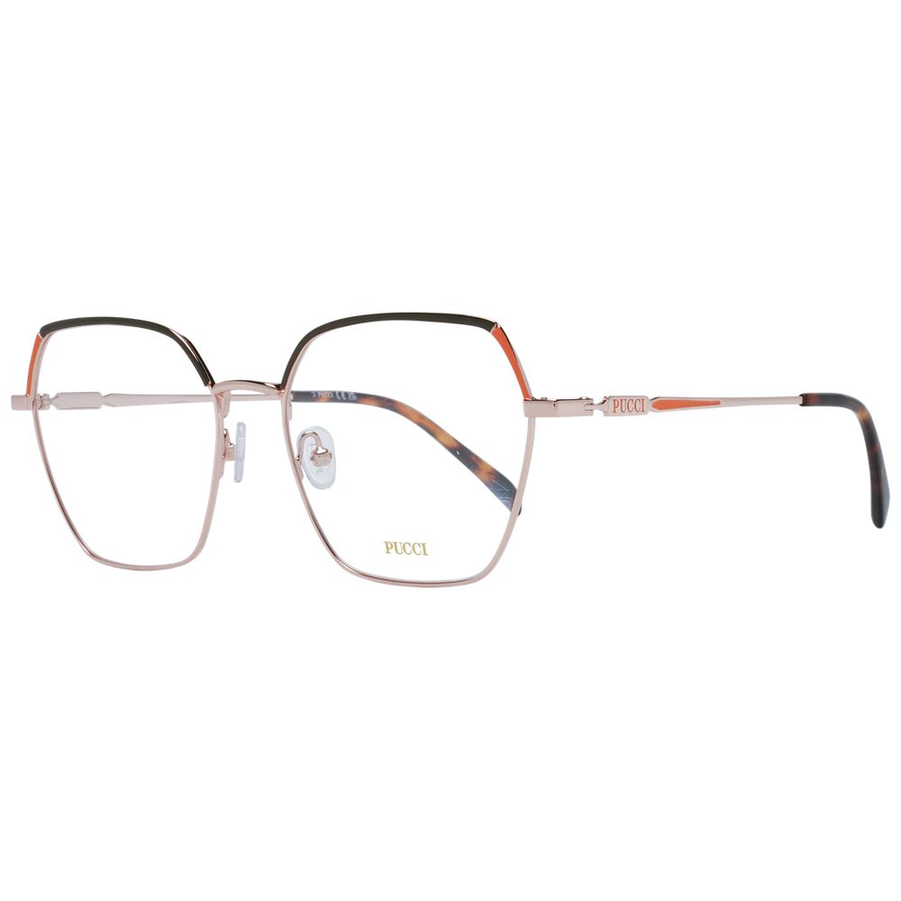 Brille mit Gestell aus Roségold