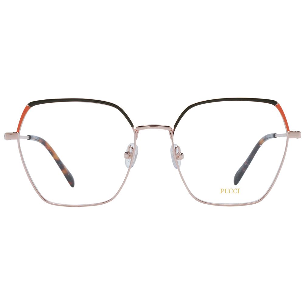 Brille mit Gestell aus Roségold