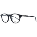 Brille aus schwarzem Acetat und Kunststoff