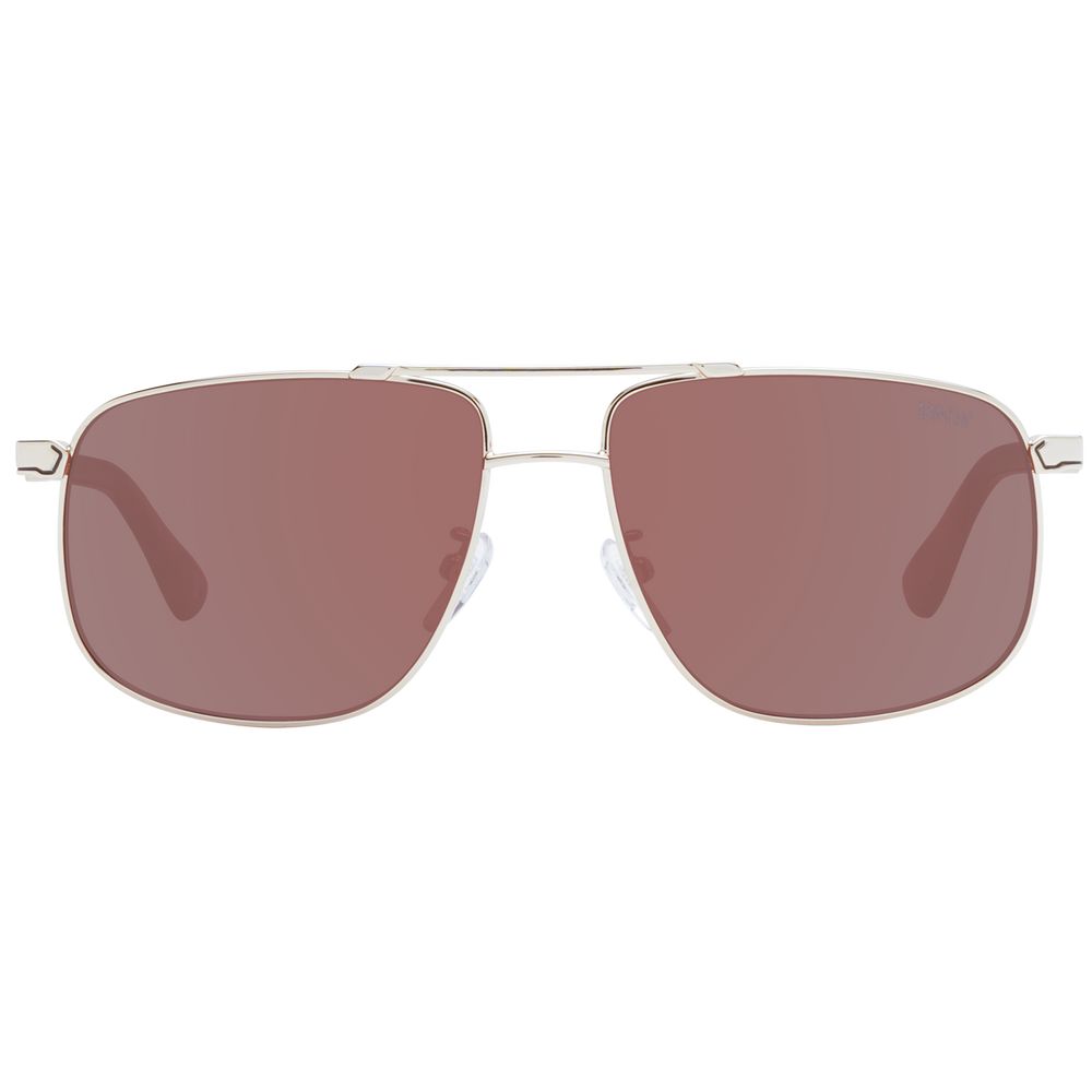 Occhiali da Sole in Metallo Oro Rosa
