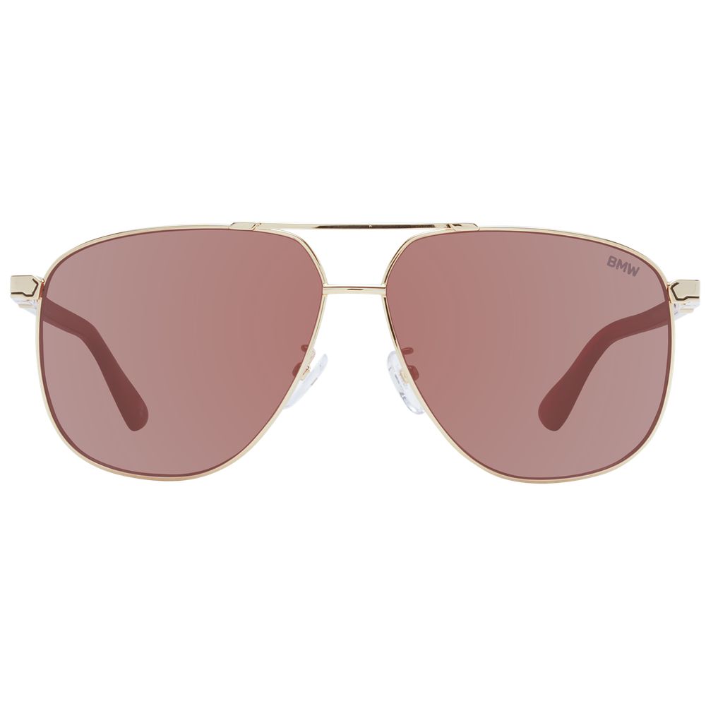 Gold-Metall-Sonnenbrille