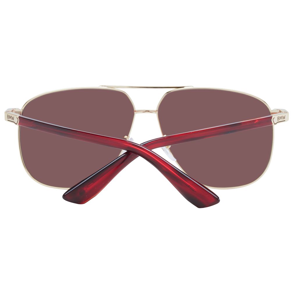 Gold-Metall-Sonnenbrille