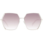 Sonnenbrille aus Roségold-Metall
