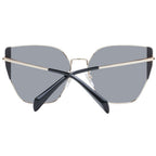 Rose Gold Metal Sunglasses