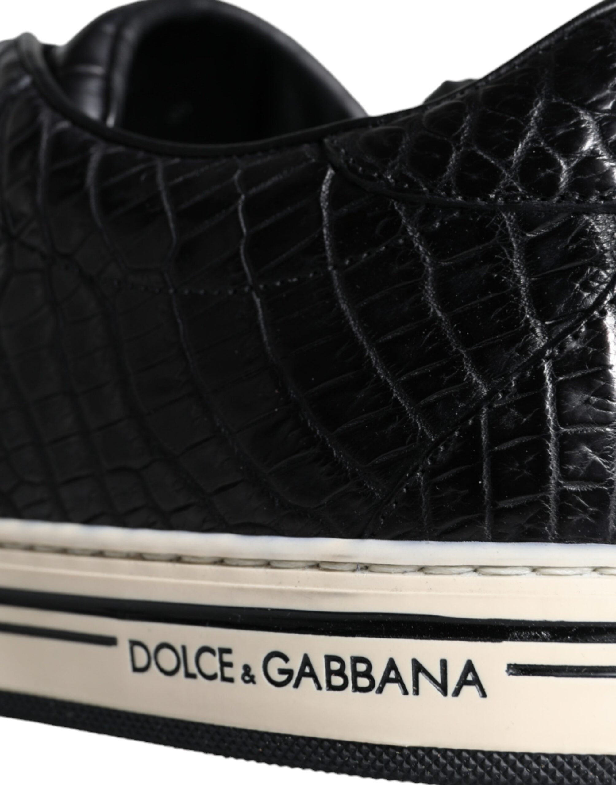 Herren-Sneaker aus schwarzem Leder, halbhoch