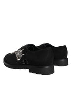 Black Suede Sicilia Schnürschuhe