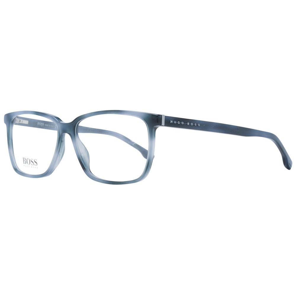 Occhiali in acetato blu