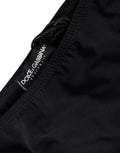 Schwarzes Nylon Swimwear Beachwear Bikini-Höschen