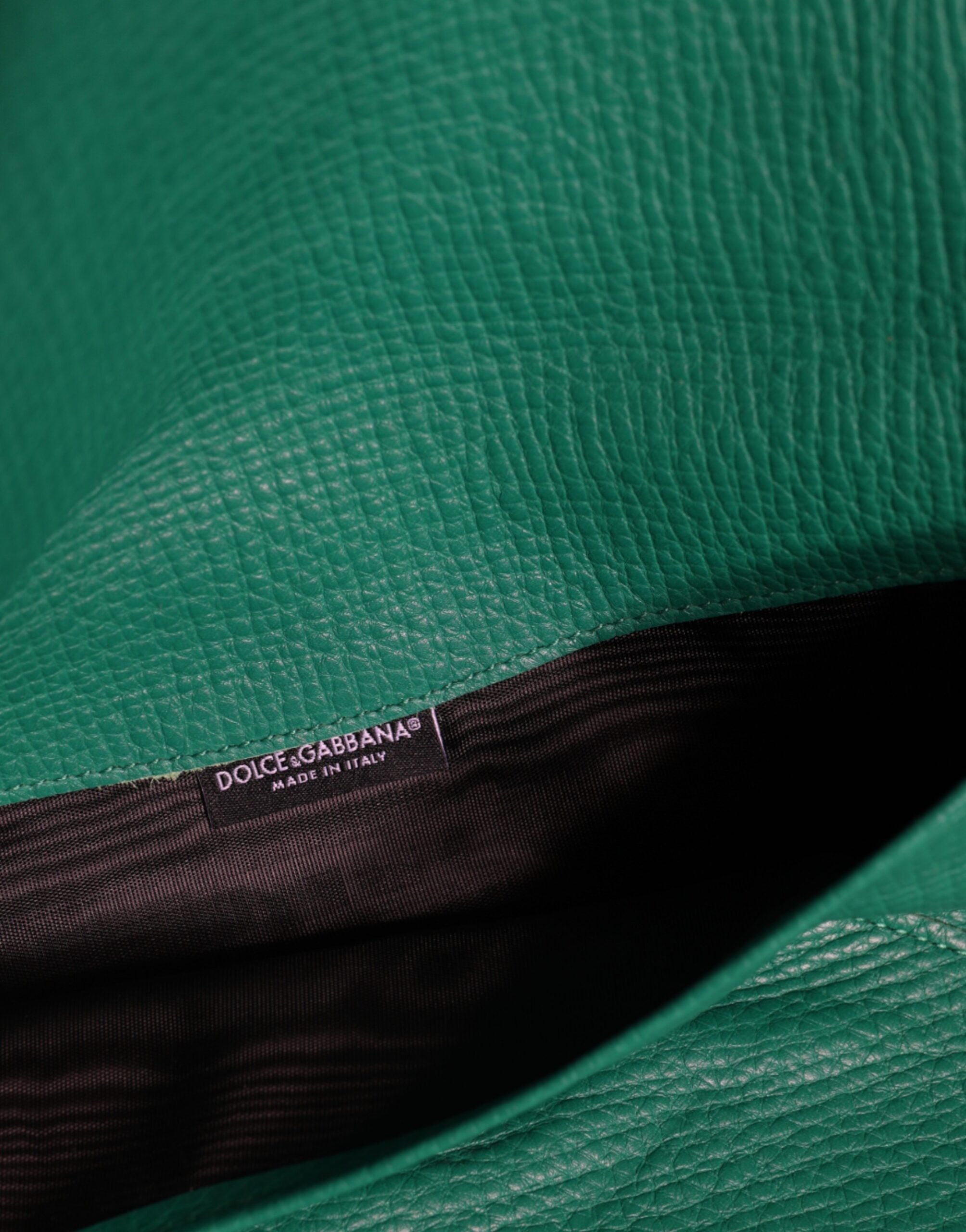 Grüne Lederhandtasche Clutch Mini Geldbörse Tablet-Hülle