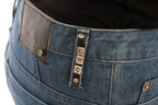 Blue Wash Cotton Boyfriend Fit Jeans