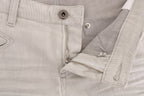 Weiße Slim Jeans aus Baumwollstretch